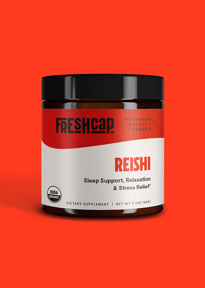Reishi Mushroom Extract Powder – 14,000mg Dual-Extract Relaxation Blend