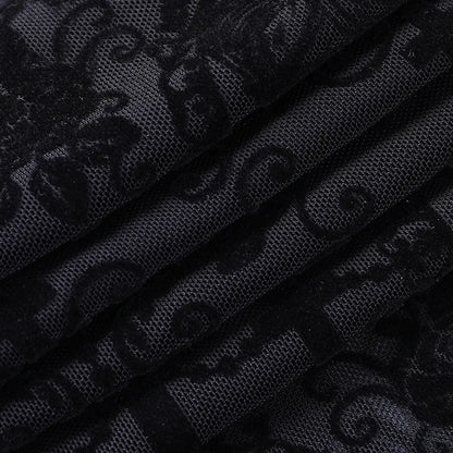 Lace High Waist Flare Pants