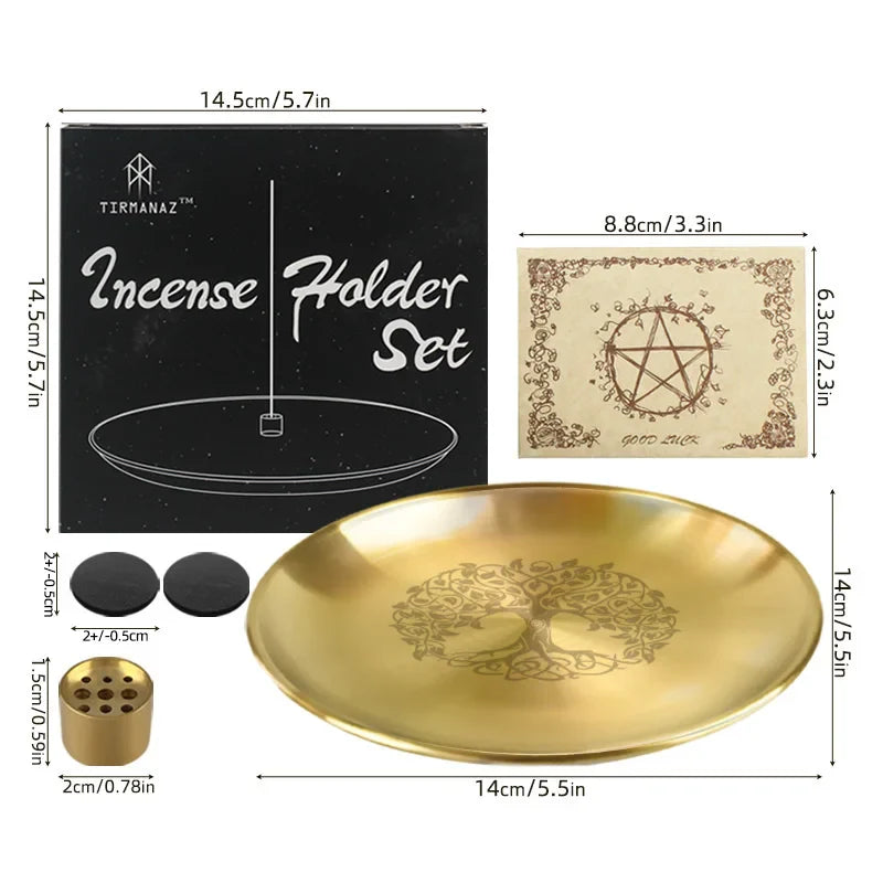 Gold Altar Plates