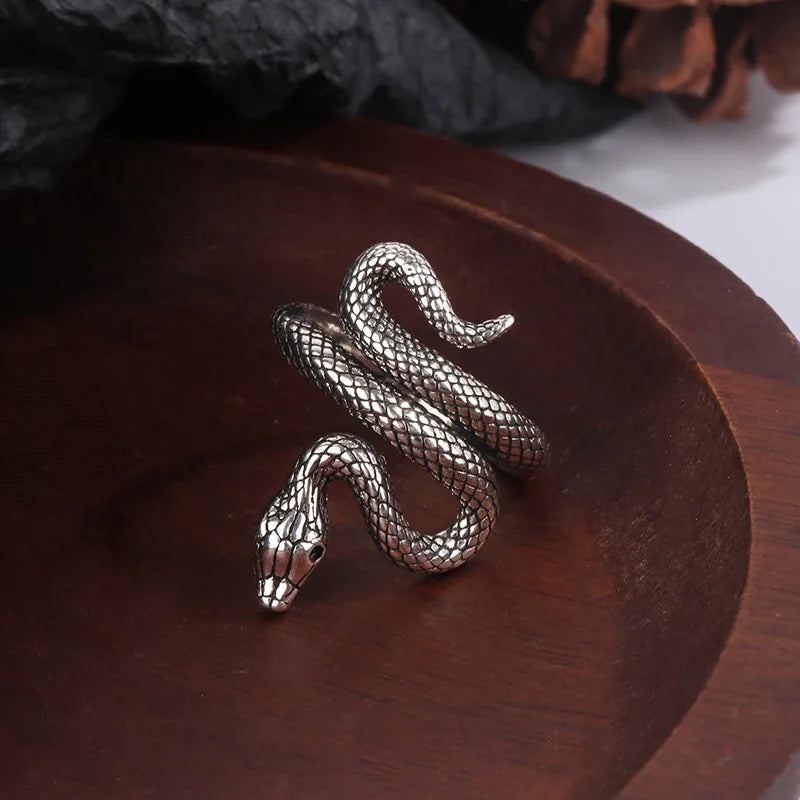 Sterling Silver Snake Ring