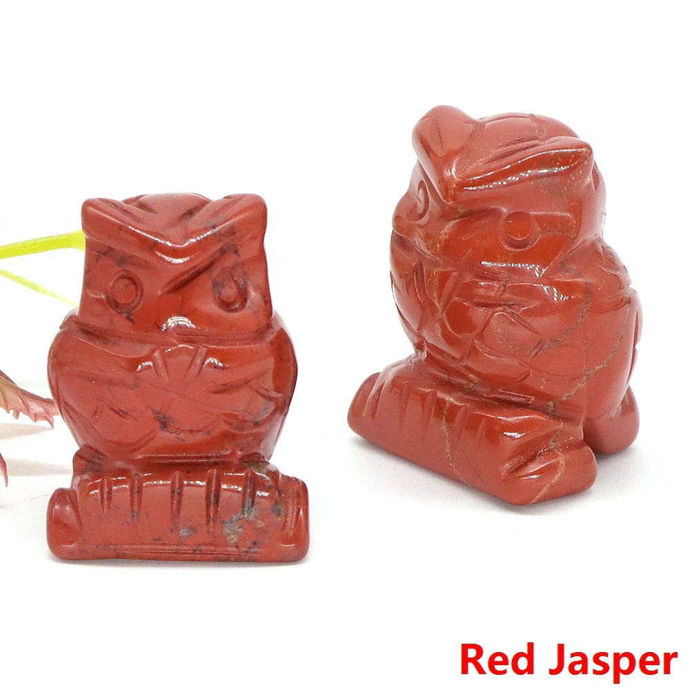 Owl Crystal Figurines