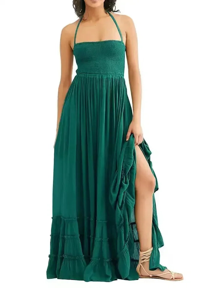 Boho Beach Long Dress - Summer Holiday Wear