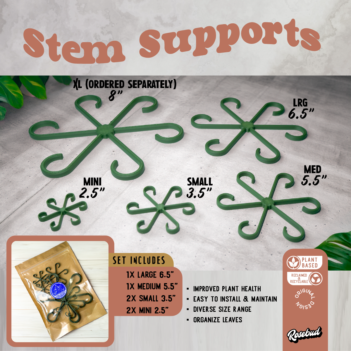 Plant Stem Supports