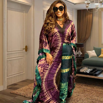 African Clothes for Women Top Pant Matching Sets 2024 Summer Traditional Africa Clothing Dashiki Ankara Outfits Gown Abayas Robe