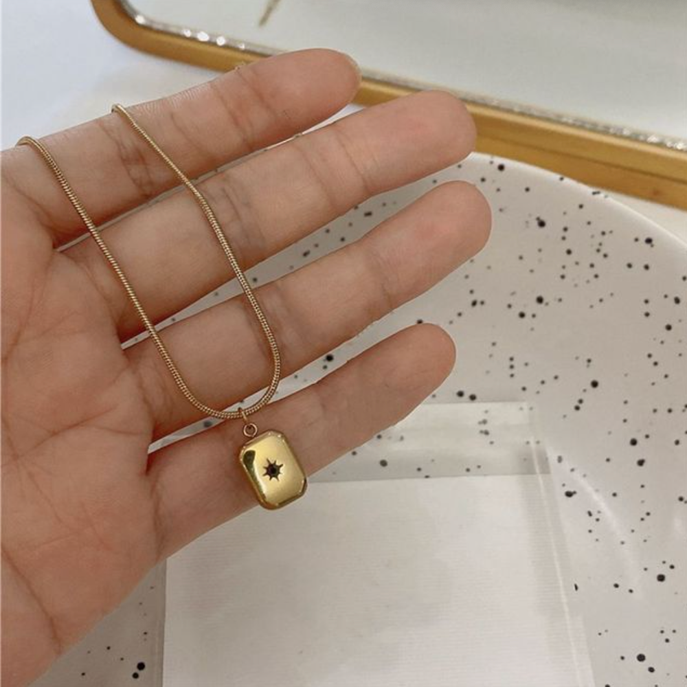 Serpent Coin Necklace