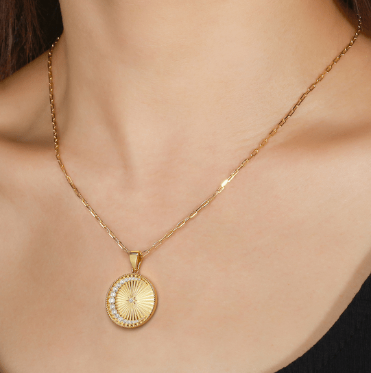 Saints Over The Moon Necklace