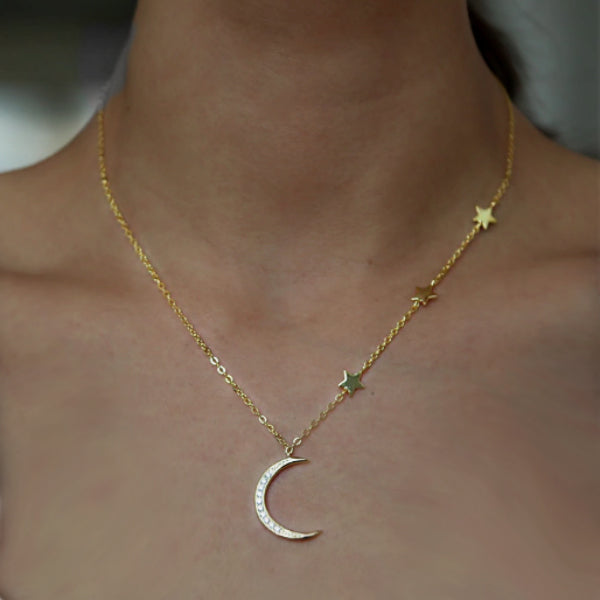 Celestial Layered Necklace