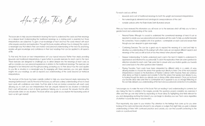 Decoding the Cards – A Tarot Workbook for Learning & Practice