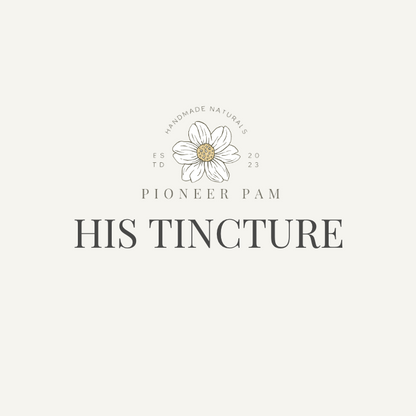 HIS Tincture: Testosterone Support