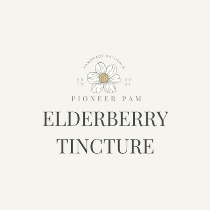 Immune Support, Elderberry Tincture