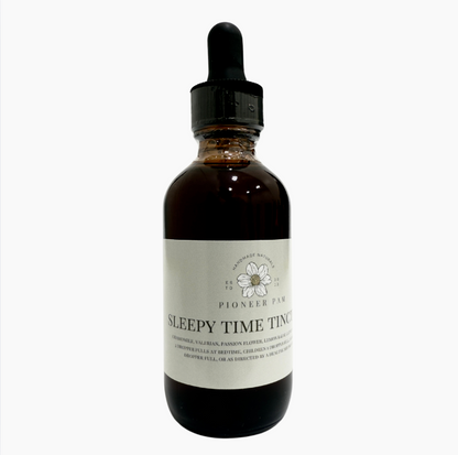 Sleepy Time Tincture – Herbal Sleep Aid (2oz) with Chamomile & Valerian