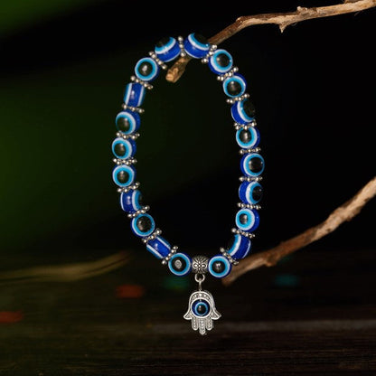 EVIL EYE BRACELET (ADJUSTABLE)