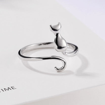 ADORABLE CAT RING (ADJUSTABLE)