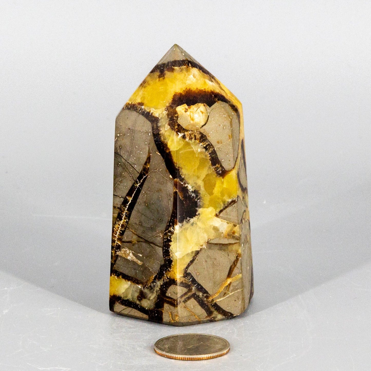 Septarian Stone Obelisk Tower