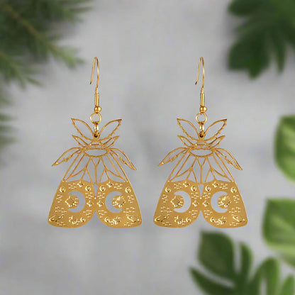 Assorted Moth & Butterfly Dangle Earrings