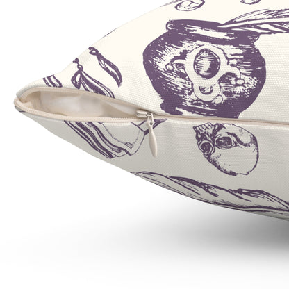 Fortune Teller - Throw Pillow (Light)