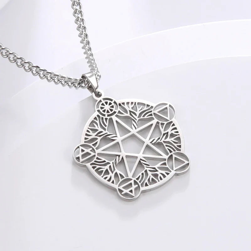 Pentacle Symbols Necklace