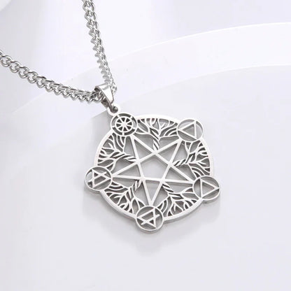 Pentacle Symbols Necklace