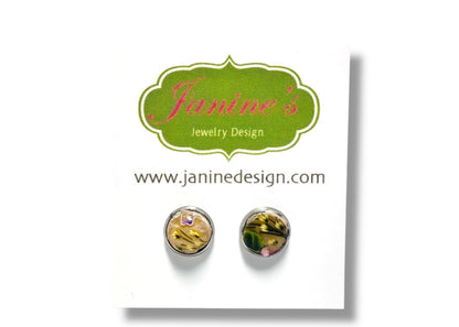 Handmade Clay Stud Earrings/Minimalist Earrings/Simple Earrings