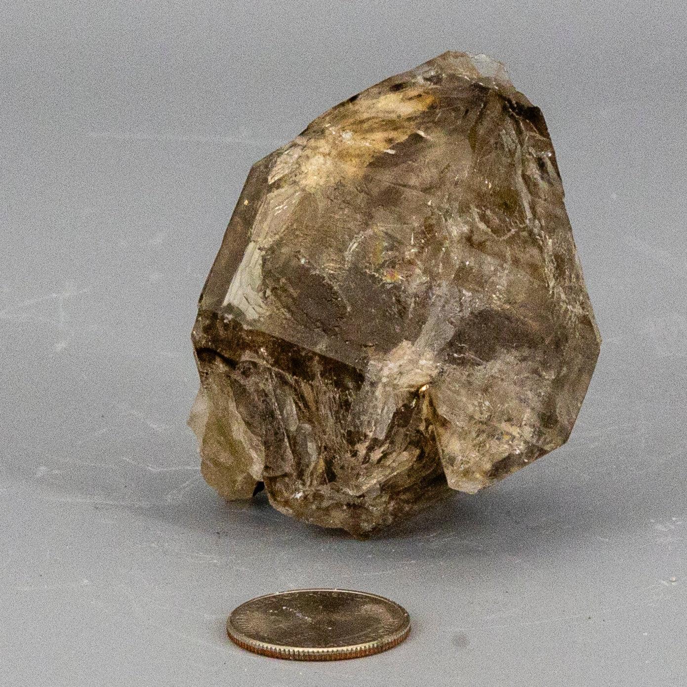 Smoky Skeletal Elestial Herkimer Diamond Point
