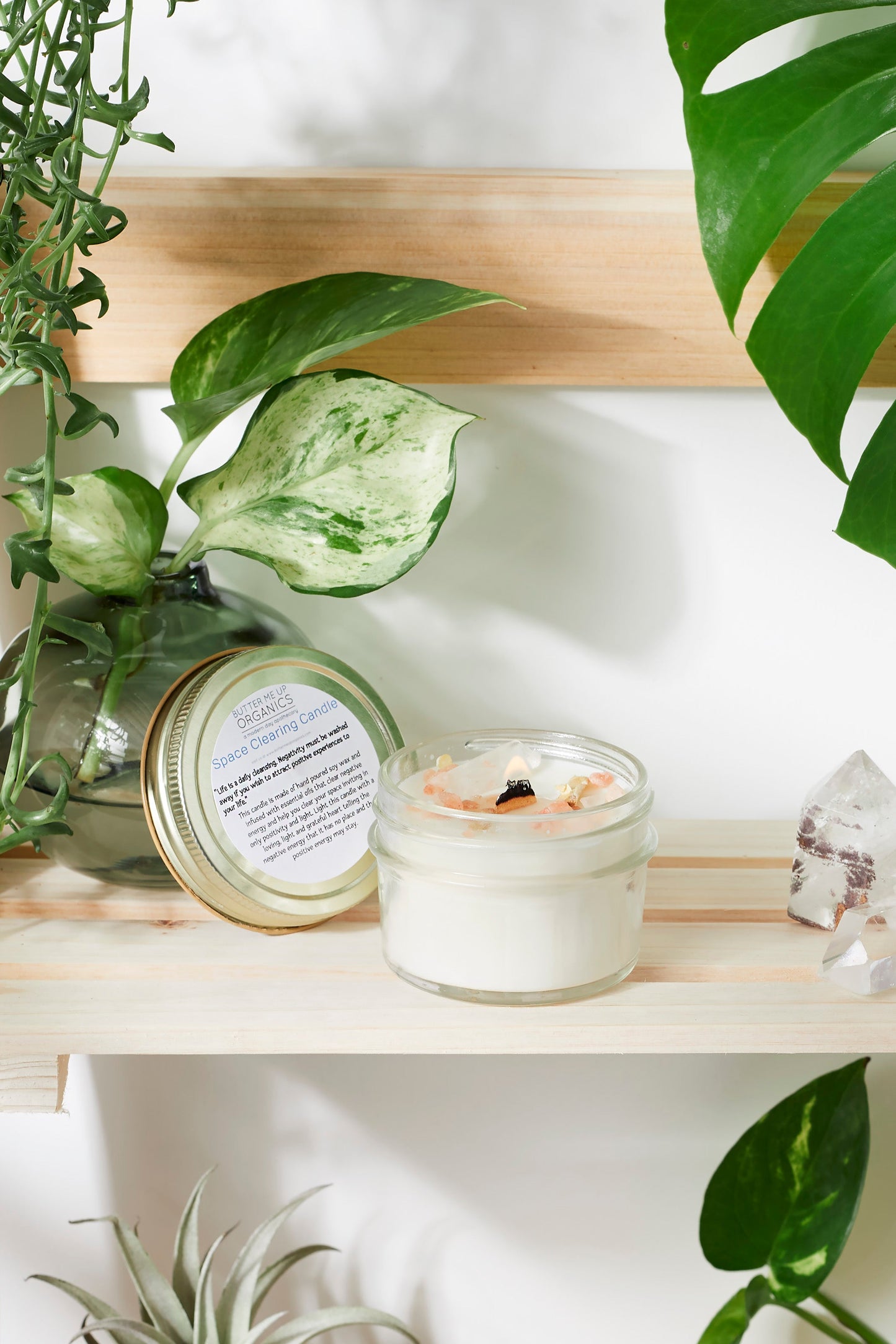 Space Clearing Candle/ Intention Candle