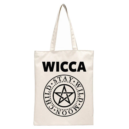 White Witch Tote Bags