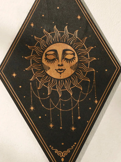 Wood Witchy Wall Plaques
