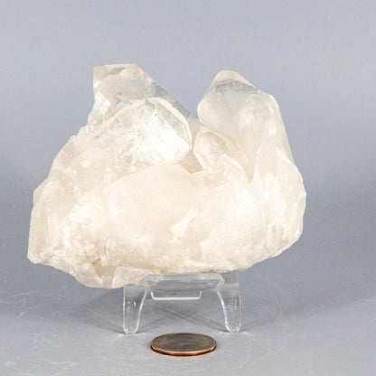 Sweet Clear Quartz Point Cluster