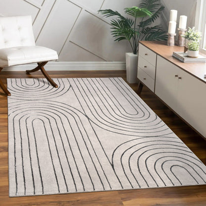 Boho Rainbow Rug – Colorful Woven Area Rug for Living Room or Bedroom