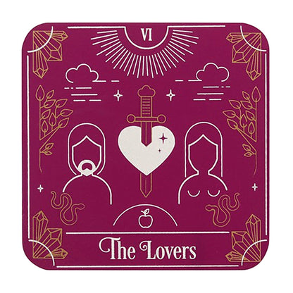 Tarot Card Coaster Set