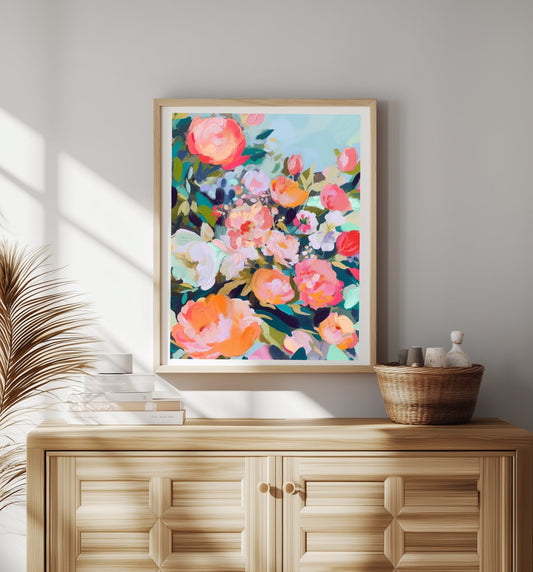 The Garden Wakes - Original Painting