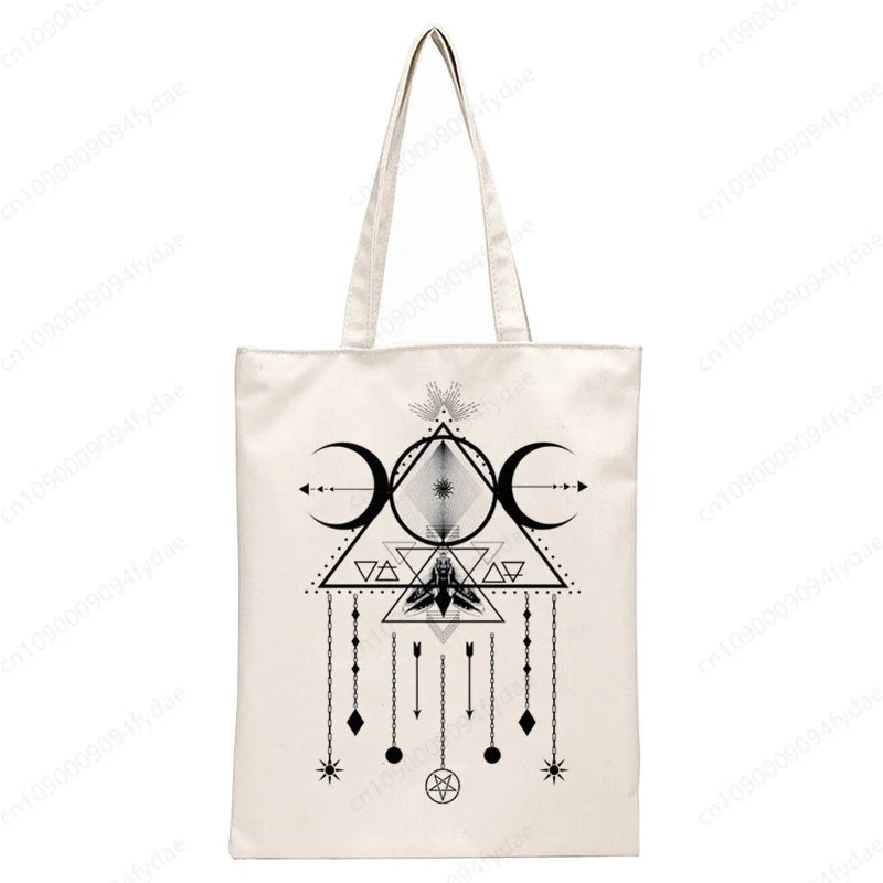 White Witch Tote Bags