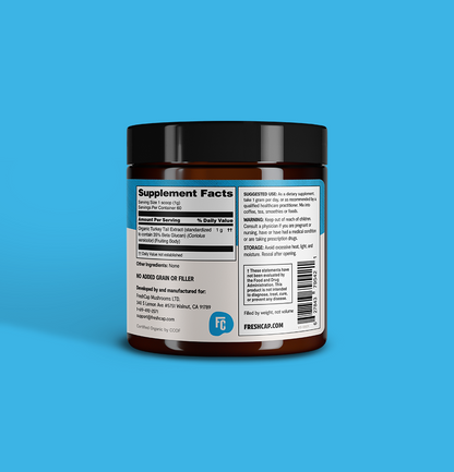 Turkey Tail Mushroom Extract Powder – 10,000mg Immune & Digestive Support