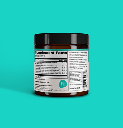 Ultimate Mushroom Complex Powder – 6 Mushroom Blend for Wellness
