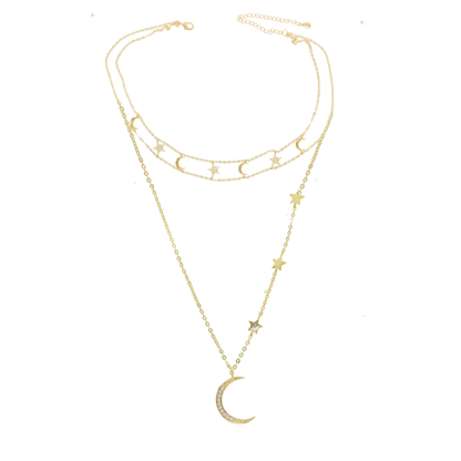 Celestial Layered Necklace