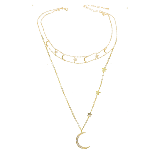 Celestial Layered Necklace