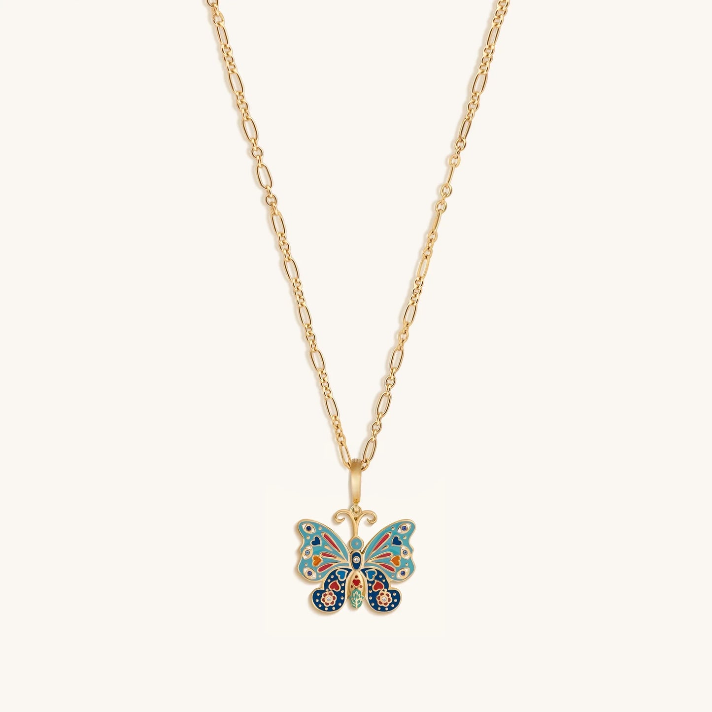LIMITED EDITION: Vibrant Awakening Butterfly Charm Necklace