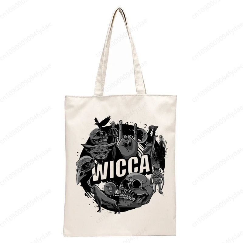 White Witch Tote Bags