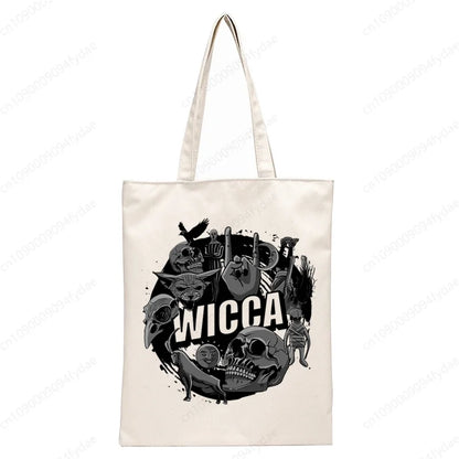 White Witch Tote Bags