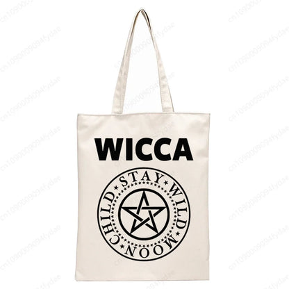 White Witch Tote Bags