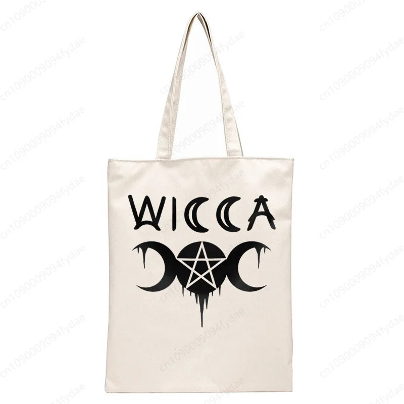 White Witch Tote Bags