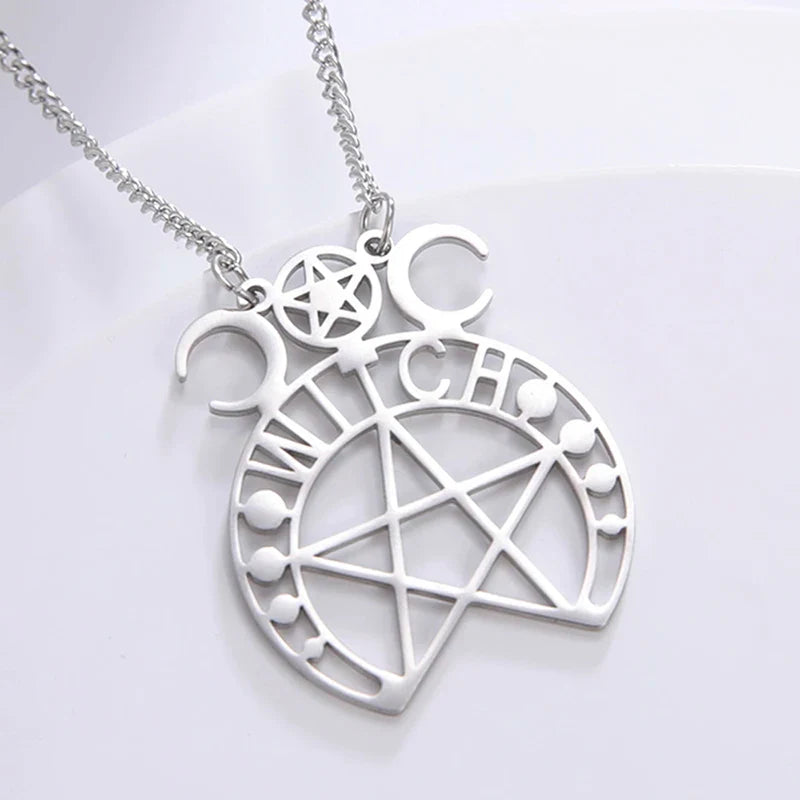 Pentacle Symbols Necklace