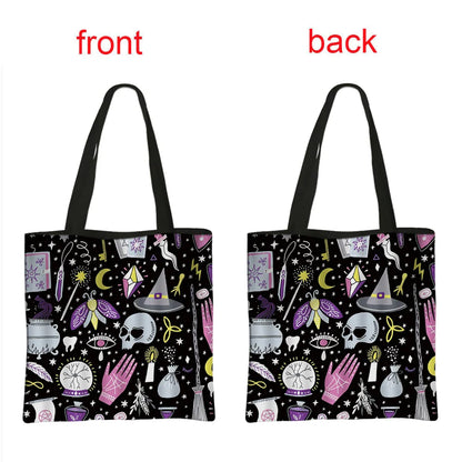 Witchy Gothic Tote Bags