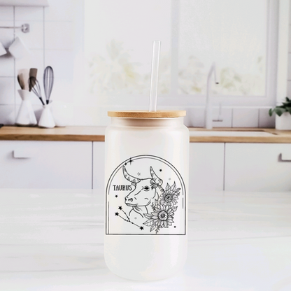 Zodiac Glass Cups
