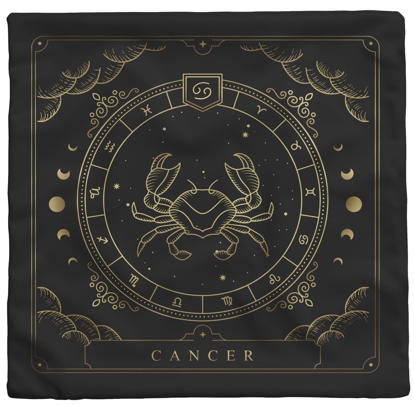 Zodiac Series - CANCER ♋ - Throw Pillow