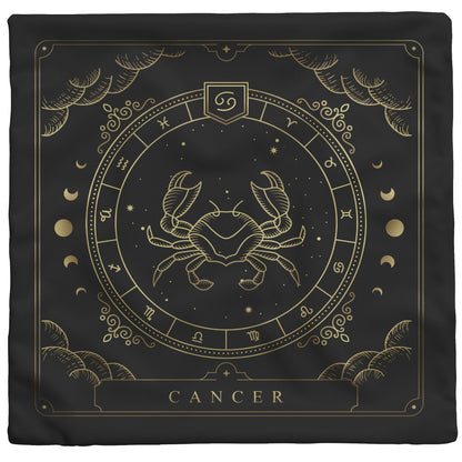 Zodiac Series - CANCER ♋ - Throw Pillow