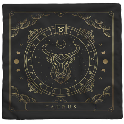 Zodiac Series - TAURUS ♉ - Throw Pillow