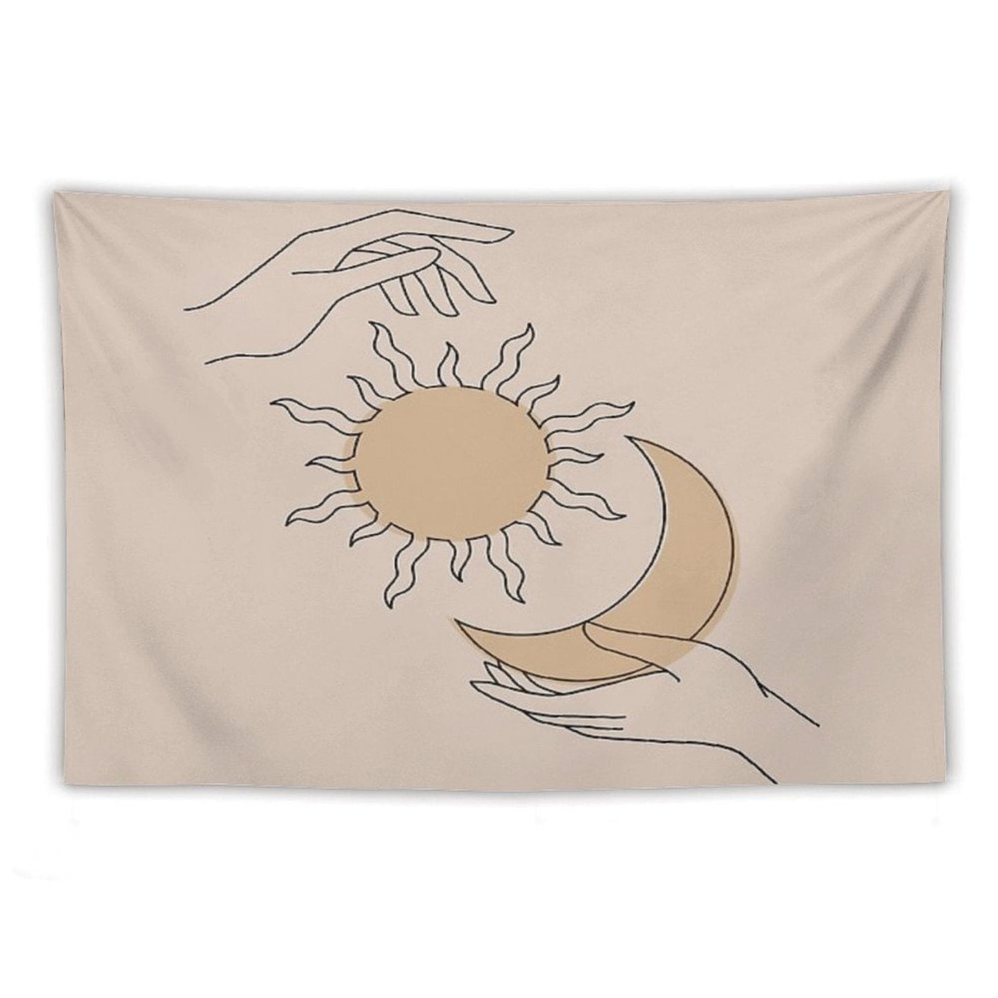 Sun And Moon Tapestry