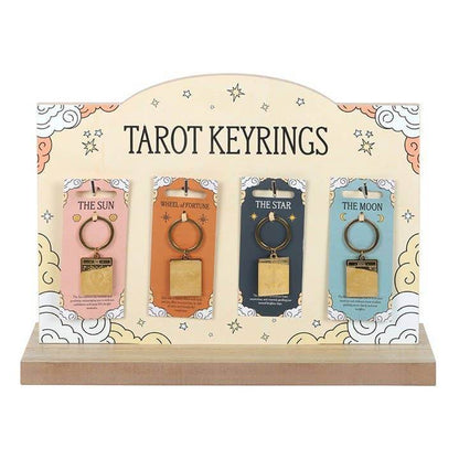 Vintage Tarot Card Keychains