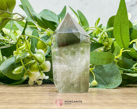 AAA Quality Garden Quartz Tower – Lodolite Crystal for Manifestation & Spiritual Growth No. 5
